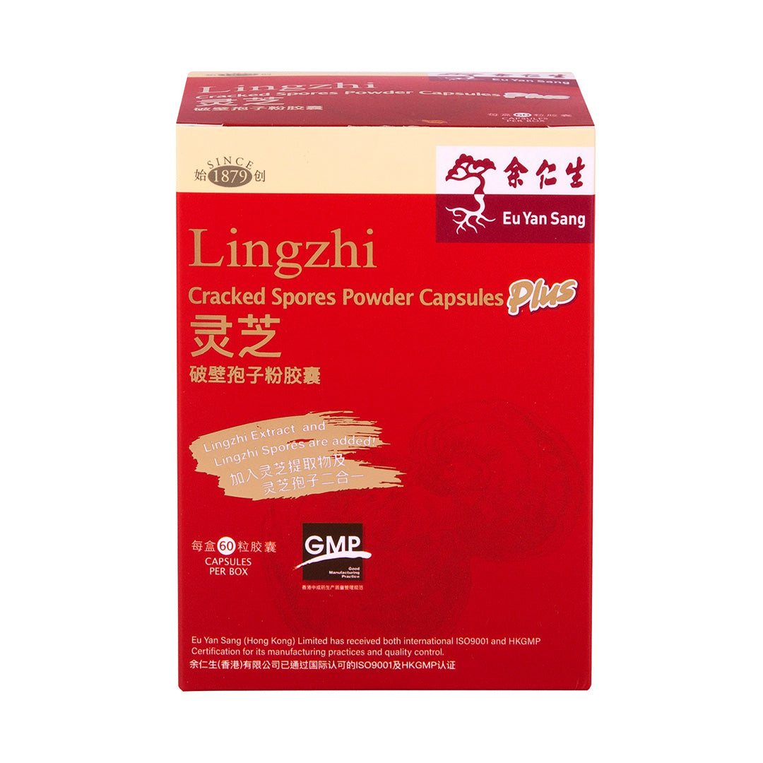 EYS LINGZHI CRACKED SPORES PLUS 300MG 60CAP