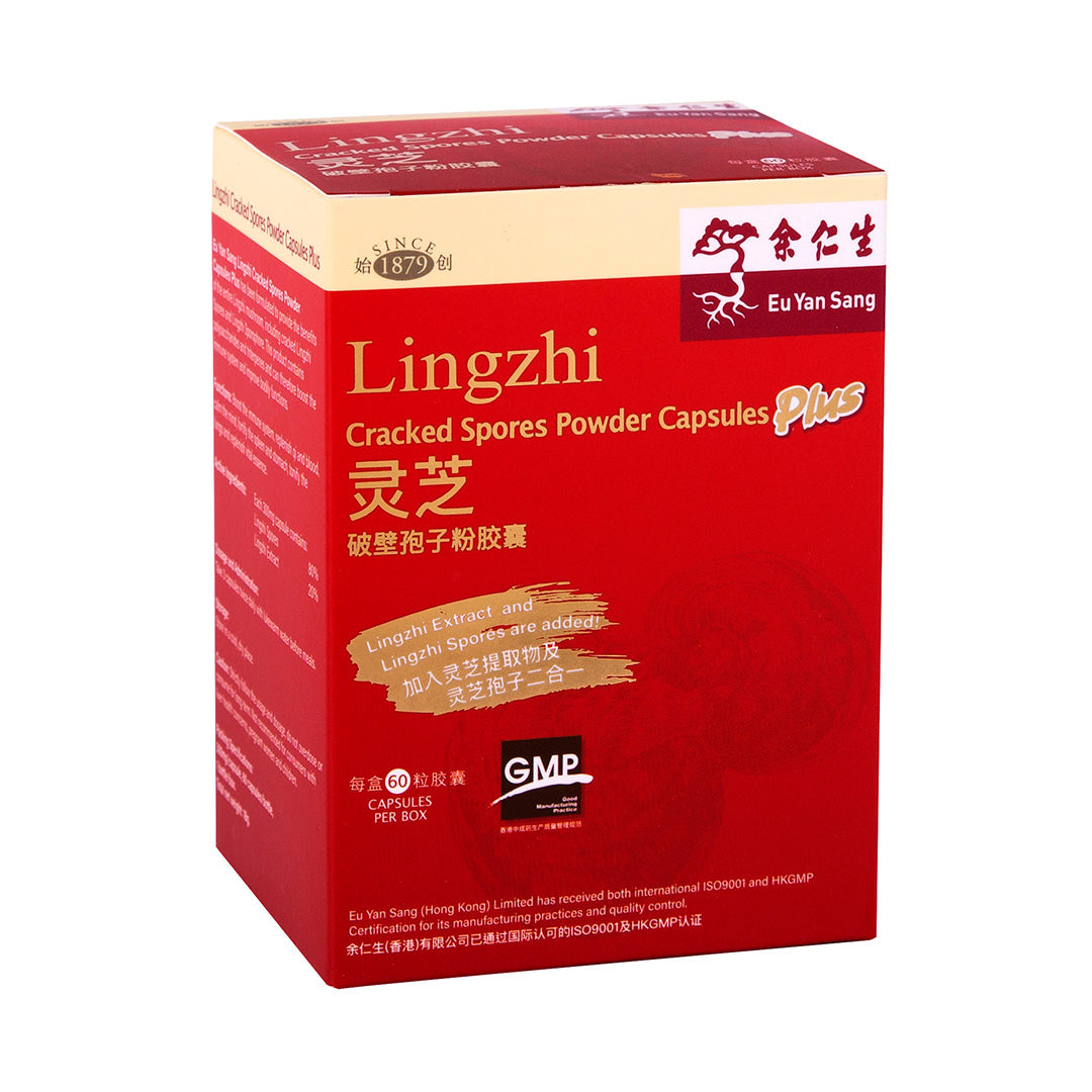 EYS LINGZHI CRACKED SPORES PLUS 300MG 60CAP